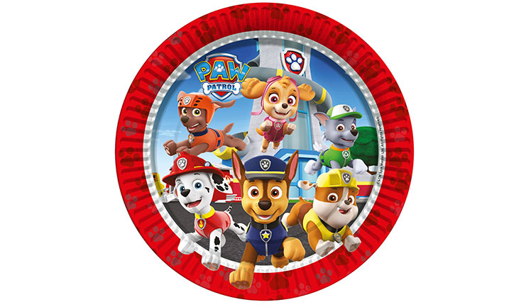 PAW PATROL REFRESH LİSANSLI TABAK 23 CM (8 AD)