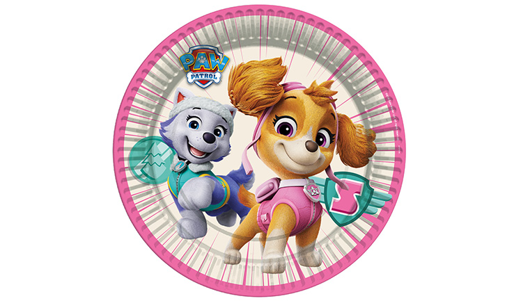 PAW PATROL SKYE LİSANSLI TABAK 23 CM (8 AD)